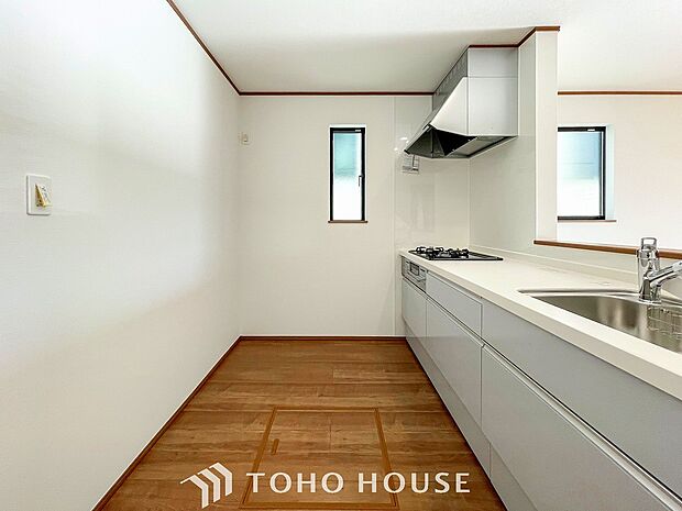 家族の健康を支えるキッチン。毎日使う場所だから気持よく使えて、居心地の良い空間に。