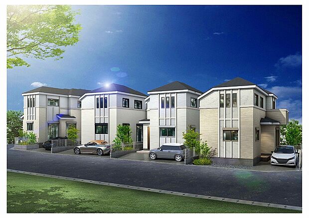 外観)完成予想図(外観)