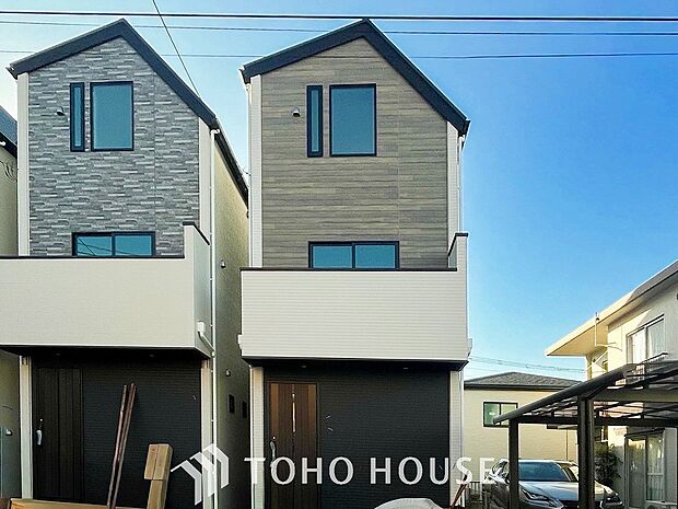 時代の流れに惑わされないシックなカラートーンで街並みに溶け込む外観。