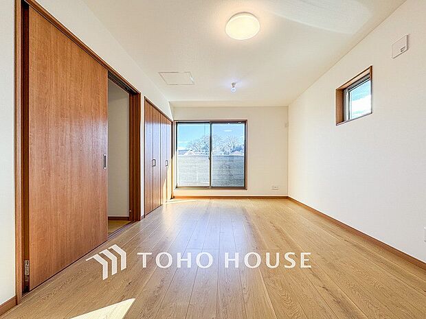 全ての居室にクローゼット収納を設置し、お子様が成長してもゆったりとした住空間を実現する間取。