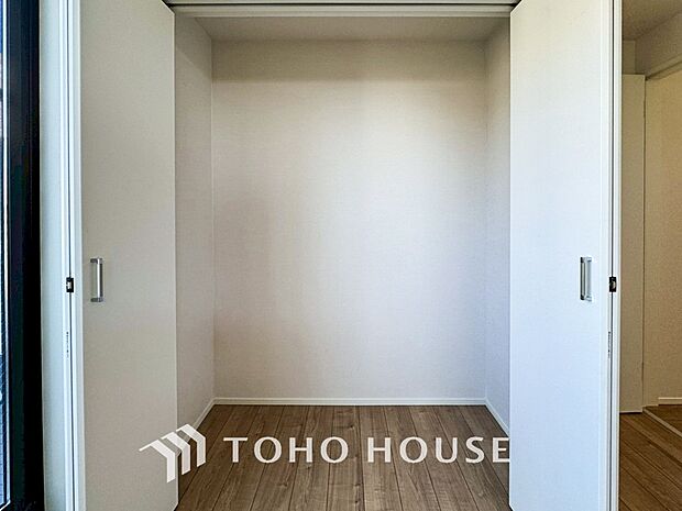 暮らし心地を大きく左右する収納を適材適所に配置し、使い勝手を考慮しました。