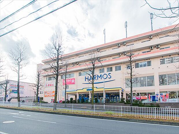 スーパーや100円ショップ、ドラッグストアや衣料品店が入った施設です。駐車場もあるのでお車でのお買い物にも便利ですね。