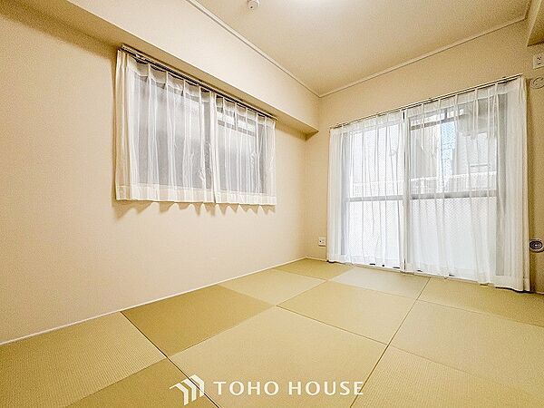 来客時の客室としても利用できますし、お子様のプレイルームやお昼寝に最適なお部屋です。