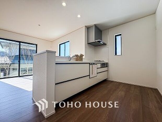 家族の健康を支えるキッチン。毎日使う場所だから気持よく使えて、居心地の良い空間に。