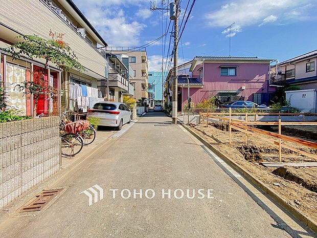 落ち着きのある閑静な住宅街。きっとここからご家族のかけがえのない想い出が作られることでしょう。