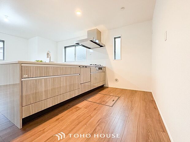 家族の健康を支えるキッチン。毎日使う場所だから気持よく使えて、居心地の良い空間に。