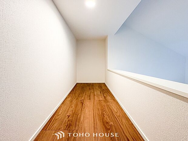 広々したロフト。収納はもちろん子供の遊び場、趣味部屋など、お客様好みの空間に作り上げてください。