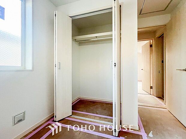 暮らし心地を大きく左右する収納を適材適所に配置し、使い勝手を考慮しました。