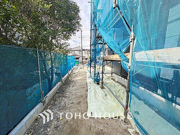 毎日の暮らしの中に癒しを与えてくれるお庭スペース。