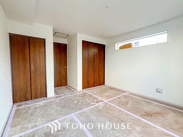 一日の疲れをいやしてくれる主寝室。自分時間を快適に過ごすプライベートルーム。