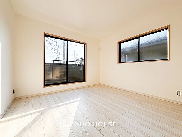 うららかな陽射しがどのお部屋にも降り注ぐよう、快適さを追求した間取設計。