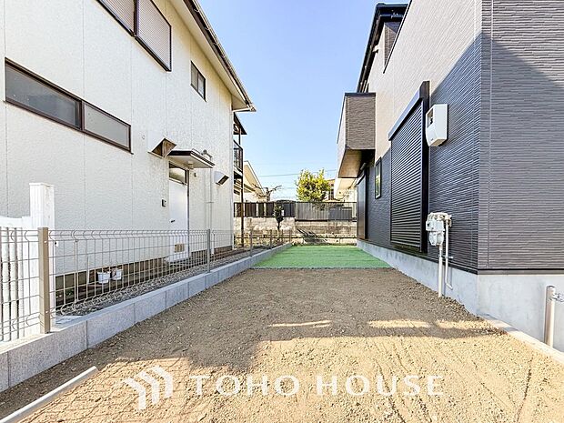 毎日の暮らしの中に癒しを与えてくれるお庭スペース