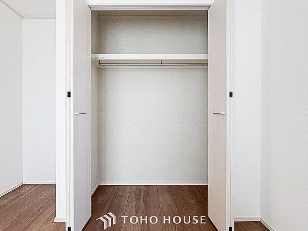 暮らし心地を大きく左右する収納を適材適所に配置し、使い勝手を考慮しました。