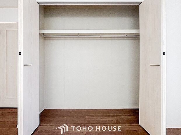 暮らし心地を大きく左右する収納を適材適所に配置し、使い勝手を考慮しました。