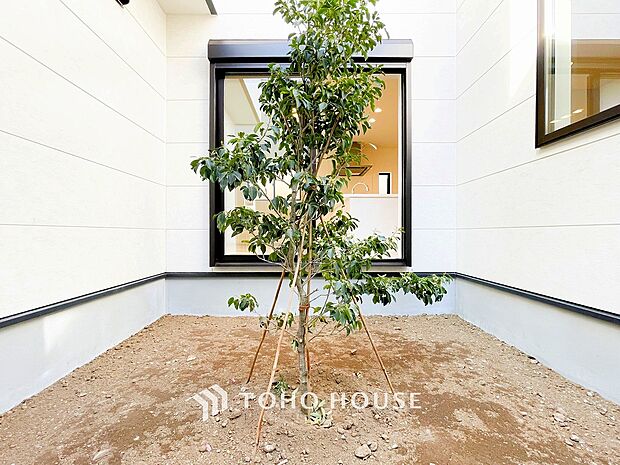 開放的な空間でありながら、プライベート性も確保された空間。