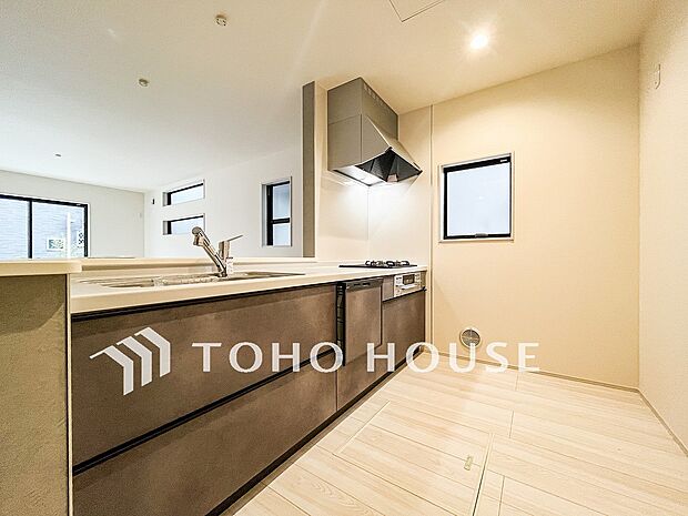 家族の健康を支えるキッチン。毎日使う場所だから気持よく使えて、居心地の良い空間に。