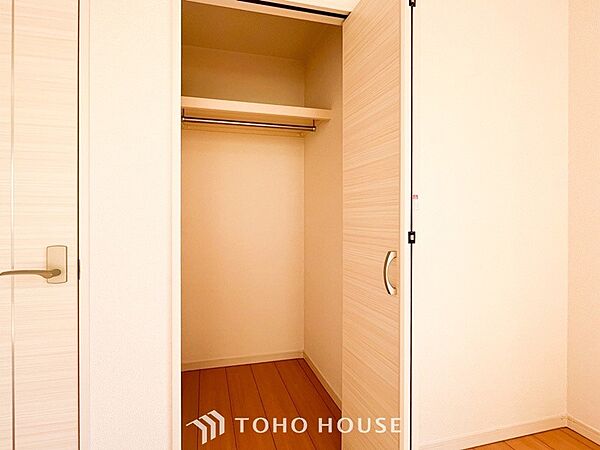 暮らし心地を大きく左右する収納を適材適所に配置。
