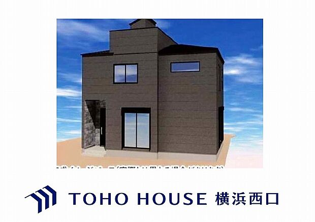 外観)完成予想図（外観）