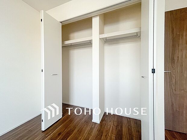 暮らし心地を大きく左右する収納を適材適所に配置。