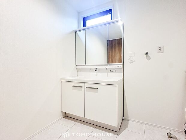 洗面台・洗面所ご家族の1日が始まり、1日の終わりを締めくくる洗面空間。