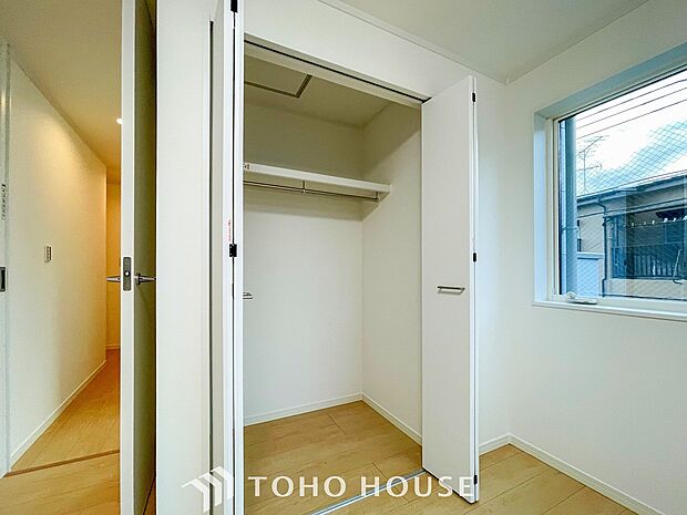 暮らし心地を大きく左右する収納を適材適所に配置し、使い勝手を考慮しました。