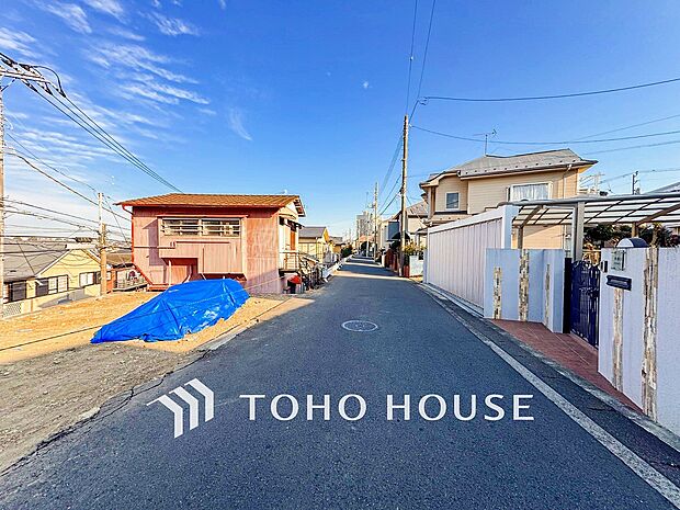 落ち着きのある閑静な住宅街。きっとここからご家族のかけがえのない想い出が作られることでしょう。