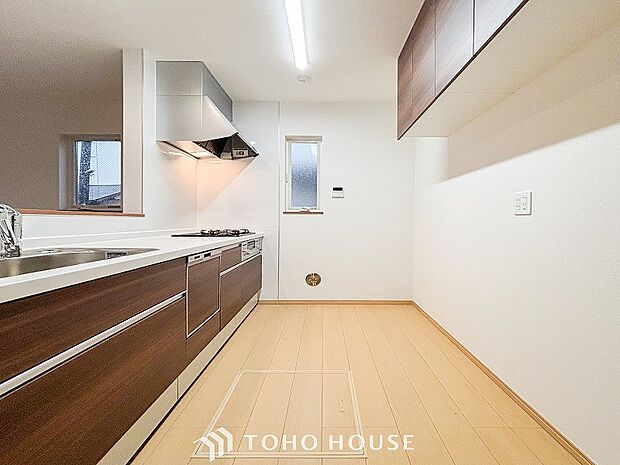 家族の健康を支えるキッチン。毎日使う場所だから気持よく使えて、居心地の良い空間に。