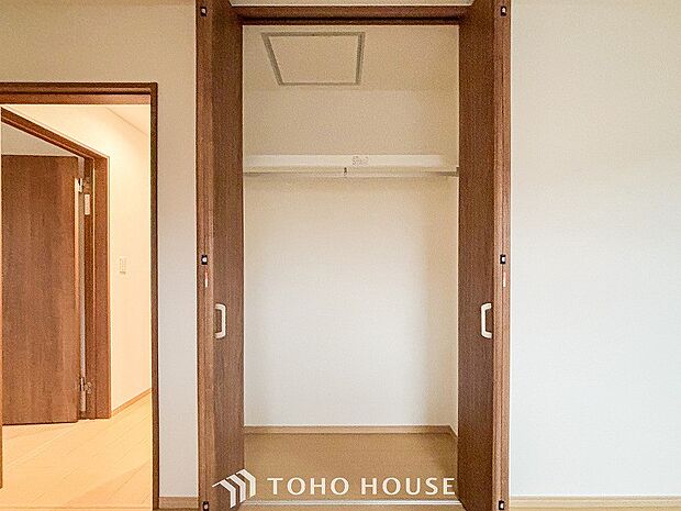 暮らし心地を大きく左右する収納を適材適所に配置し、使い勝手を考慮しました。