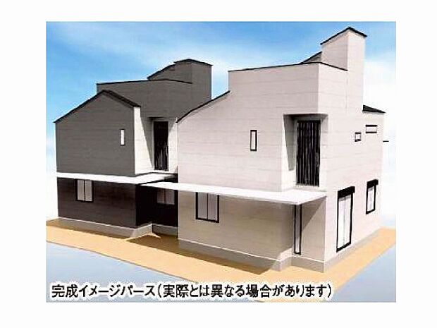 外観)完成予想図(外観)