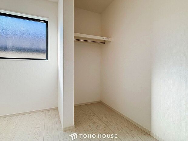 暮らし心地を大きく左右する収納を適材適所に配置し、使い勝手を考慮しました。