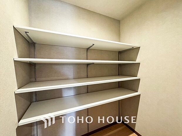 暮らし心地を大きく左右する収納を適材適所に配置し、使い勝手を考慮しました。