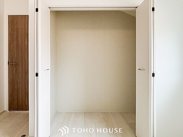 暮らし心地を大きく左右する収納を適材適所に配置し、使い勝手を考慮しました。