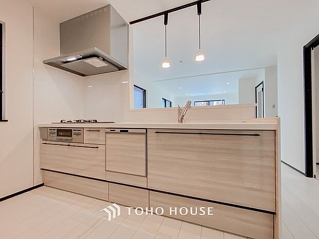 家族の健康を支えるキッチン。毎日使う場所だから気持よく使えて、居心地の良い空間に。