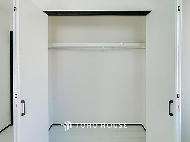 暮らし心地を大きく左右する収納を適材適所に配置し、使い勝手を考慮しました。