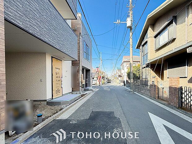 落ち着きのある閑静な住宅街。きっとここからご家族のかけがえのない想い出が作られることでしょう。