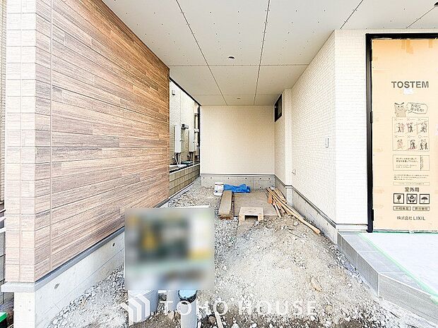 大切なお車を雨や風から守ってくれるビルトイン車庫付です。