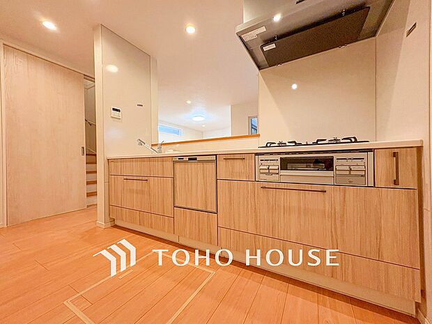 家族の健康を支えるキッチン。毎日使う場所だから気持よく使えて、居心地の良い空間に。