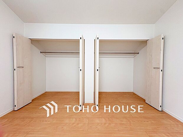 暮らし心地を大きく左右する収納を適材適所に配置。