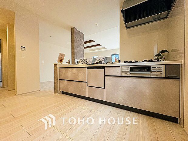 家族の健康を支えるキッチン。毎日使う場所だから気持よく使えて、居心地の良い空間に。