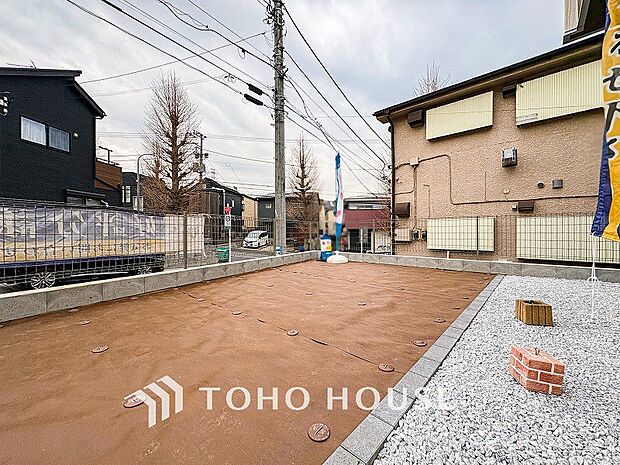 毎日の暮らしの中に癒しを与えてくれるお庭スペース。