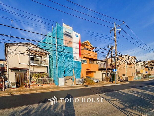 閑静な住宅街の一角、ひと時のくつろぎが生まれ、ゆっくりと愛着が育まれていきます。