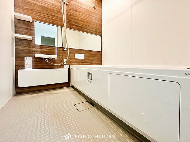 上質が感じられる設備とカラーリングで、清潔な空間美を実現。