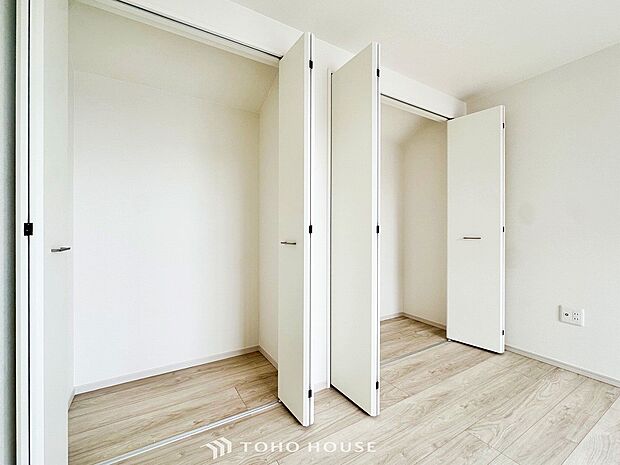 暮らし心地を大きく左右する収納を適材適所に配置し、使い勝手を考慮しました。