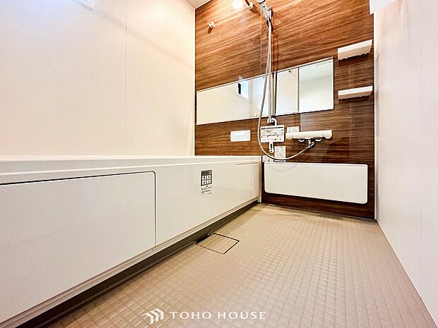 上質が感じられる設備とカラーリングで、清潔な空間美を実現。