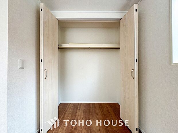 暮らし心地を大きく左右する収納を適材適所に配置し、使い勝手を考慮しました。