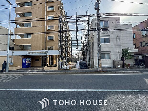現地土地写真『快適』は「家」と「街」と「環境」が調和した時に訪れるだと改めて感じさせてくれます。