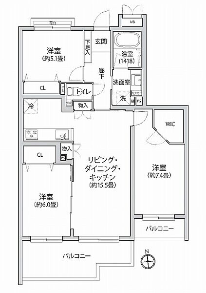 間取り：314002651986