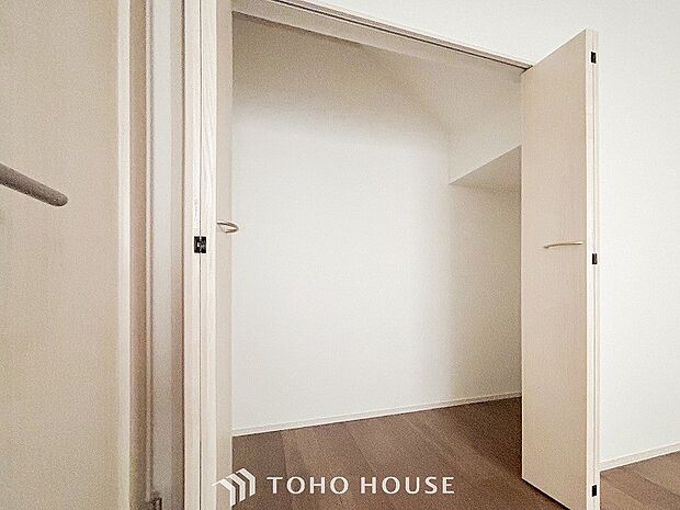 暮らし心地を大きく左右する収納を適材適所に配置し、使い勝手を考慮しました。