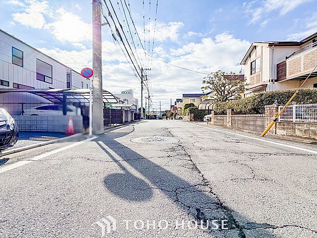 落ち着きのある閑静な住宅街。きっとここからご家族のかけがえのない想い出が作られることでしょう。