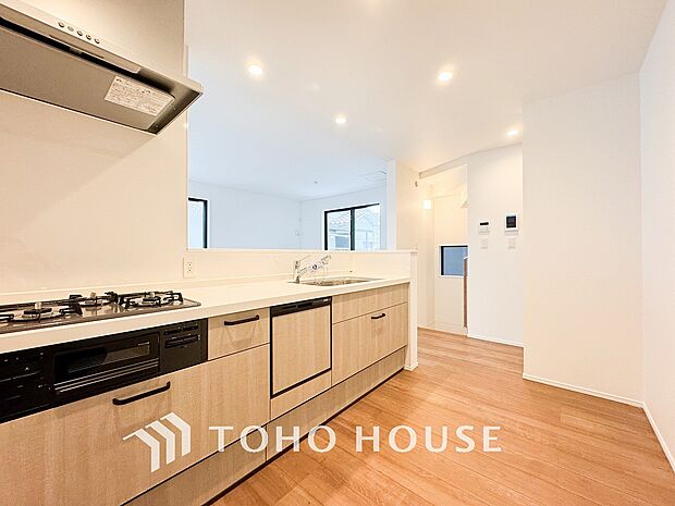 家族の健康を支えるキッチン。毎日使う場所だから気持よく使えて、居心地の良い空間に。